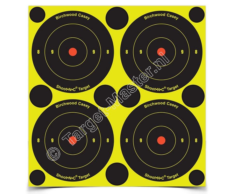 Birchwood Casey SHOOT-N-C Self-Adhesive Targets  7.5 Centimeter Targets